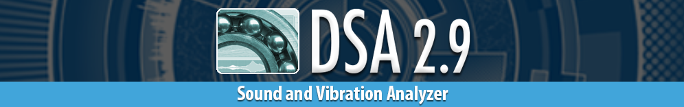 DSA 2.9 - Sound and Vibration Analyzer